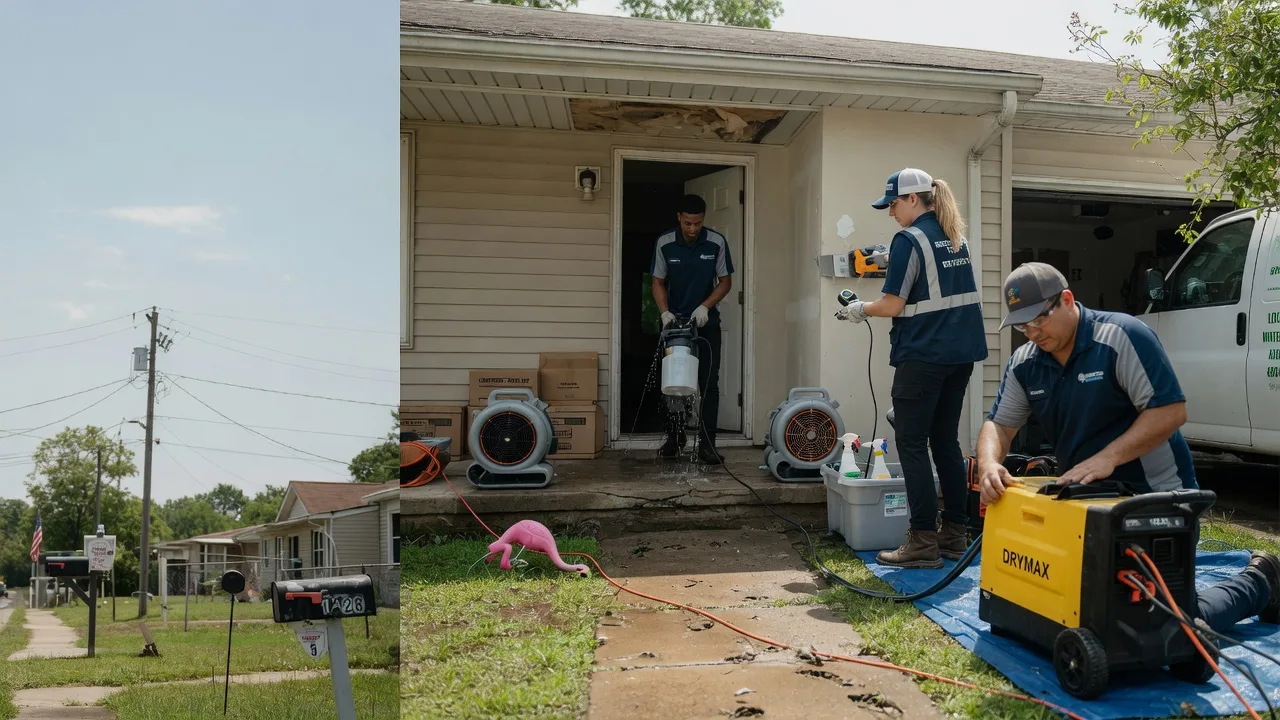Storm Damage Water Removal in Kilmichael, MS near me